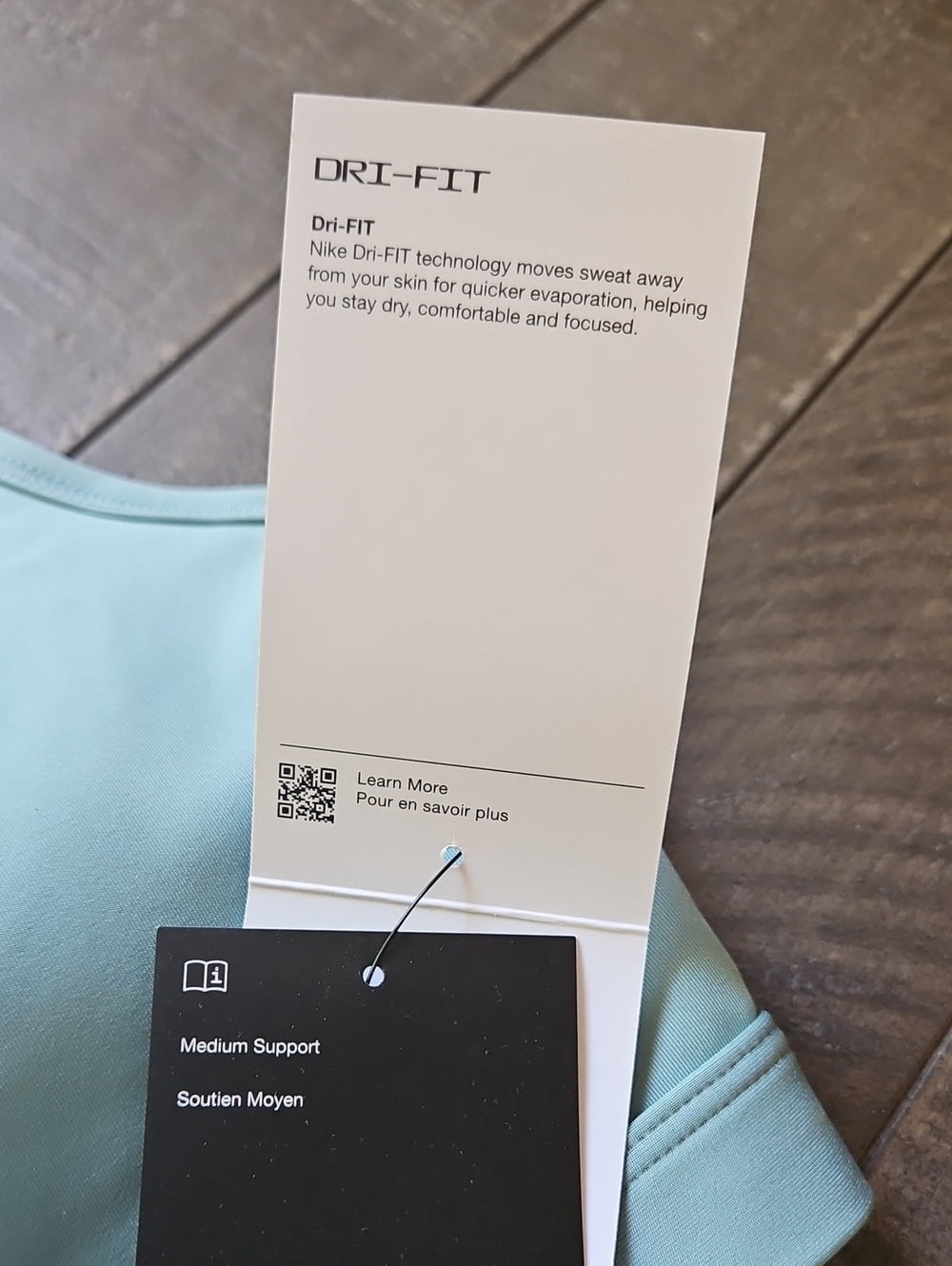 Nike Sage Green Dri-FIT Racerback Sports Bra - Picture 4 of 5